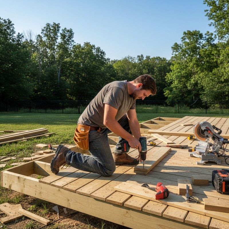 Patio Deck Construction